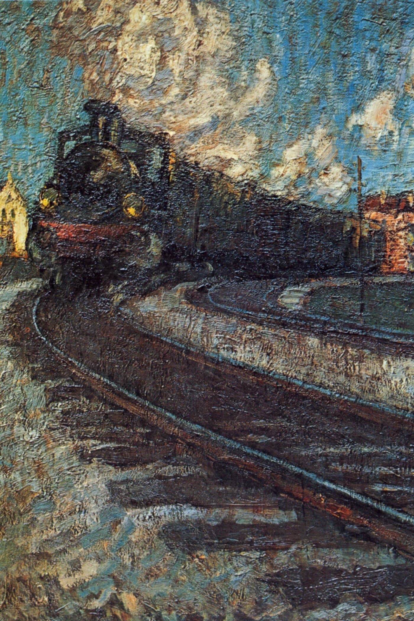 Cover for The Mystery of the Blue Train