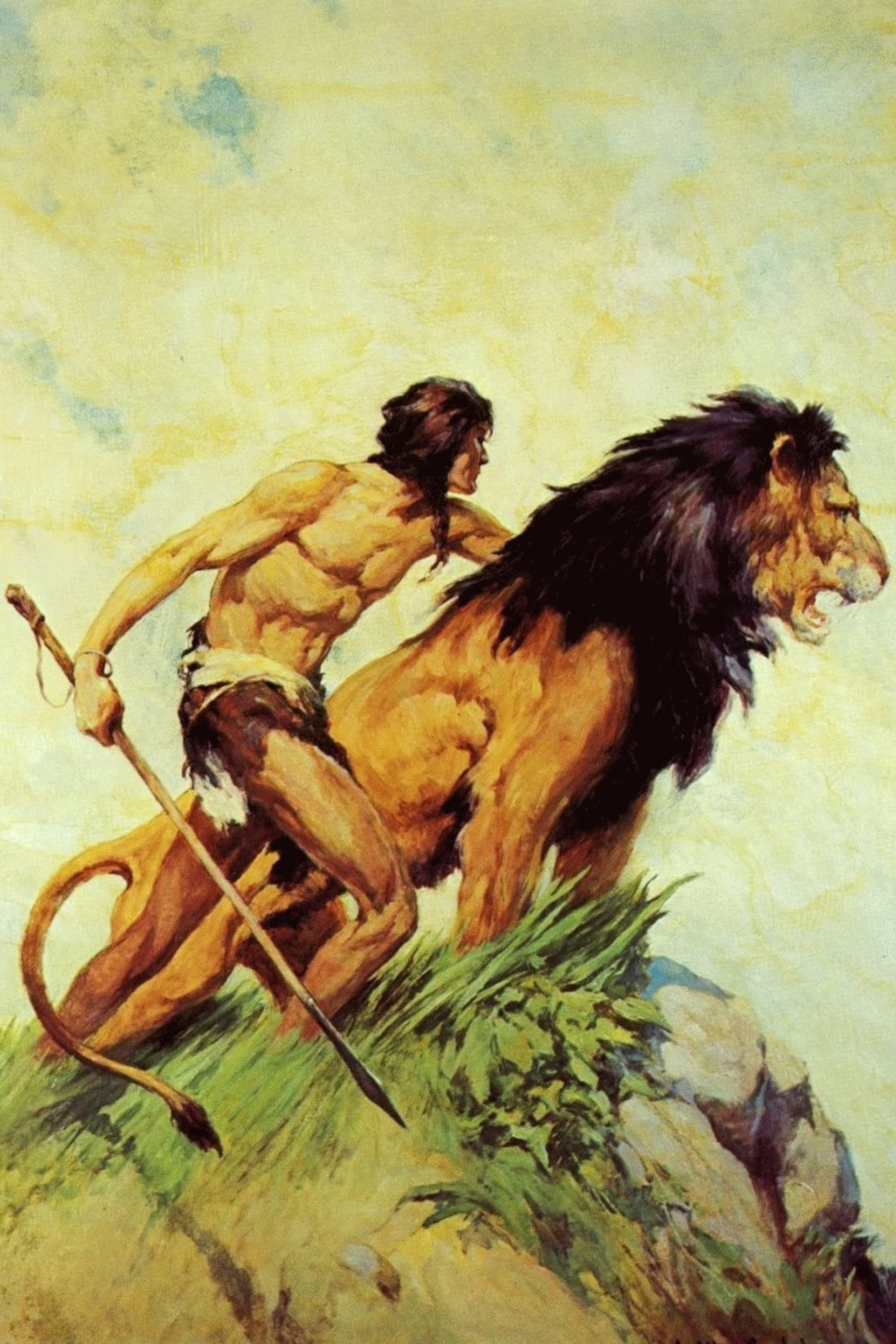 Cover for Tarzan and the Golden Lion