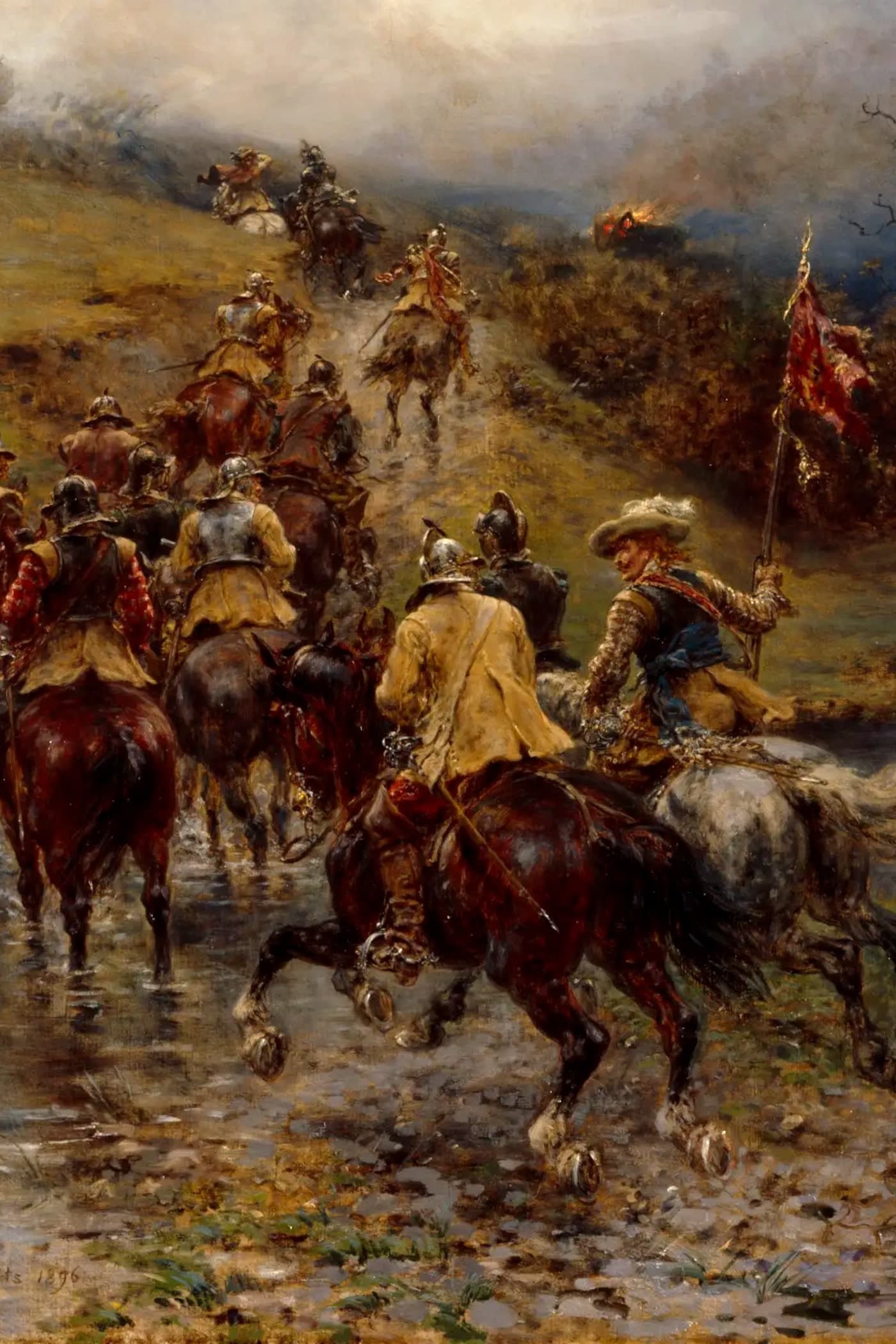 Cover for When Charles the First Was King