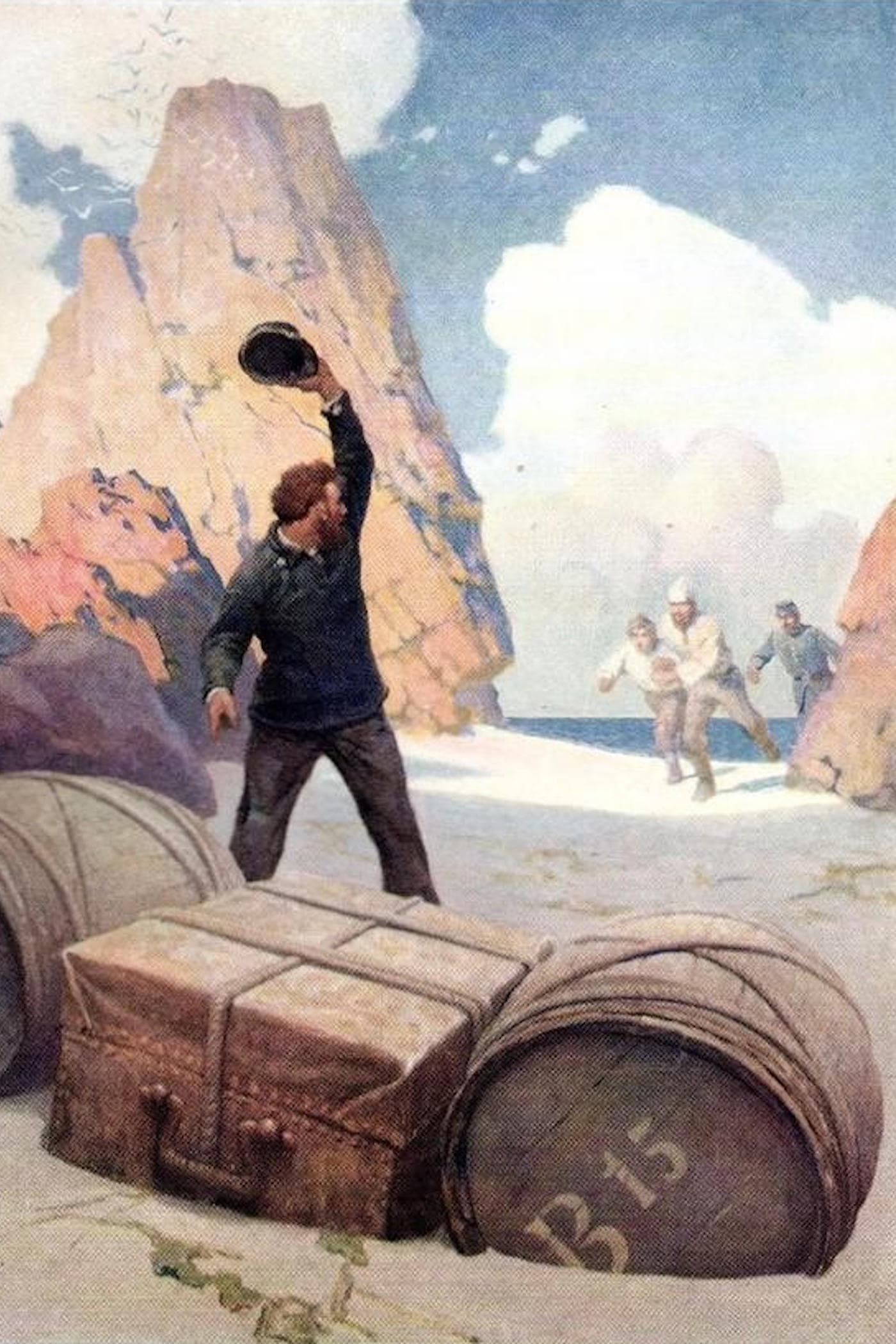 Cover for The Mysterious Island